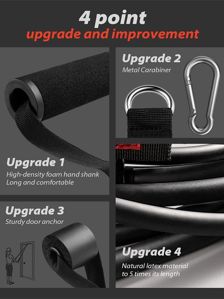 PowerGlute 300 Resistance Band Set